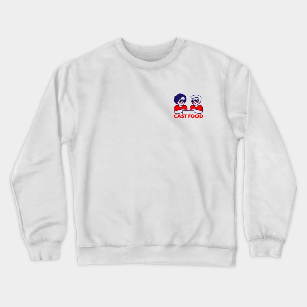 Cast Food "Snack Pals" Crewneck Sweatshirt by LuminousMedia